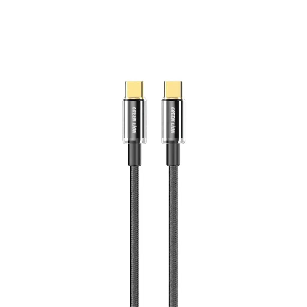 Green Lion 60W USB-C to USB-C Touch Cable 1M Doha Qatar