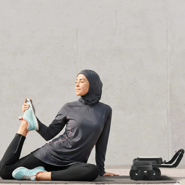 Green Lion Abs Exercise Roller with Smart Display Doha Qatar