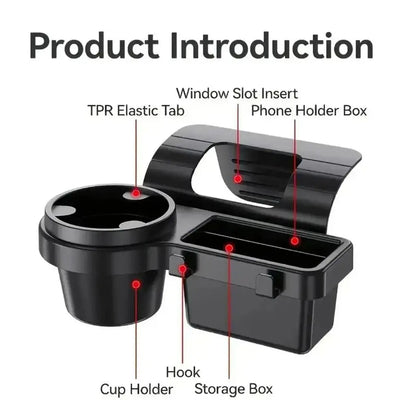 Green Lion Car Window Organizer Black | Scrollcart Qatar