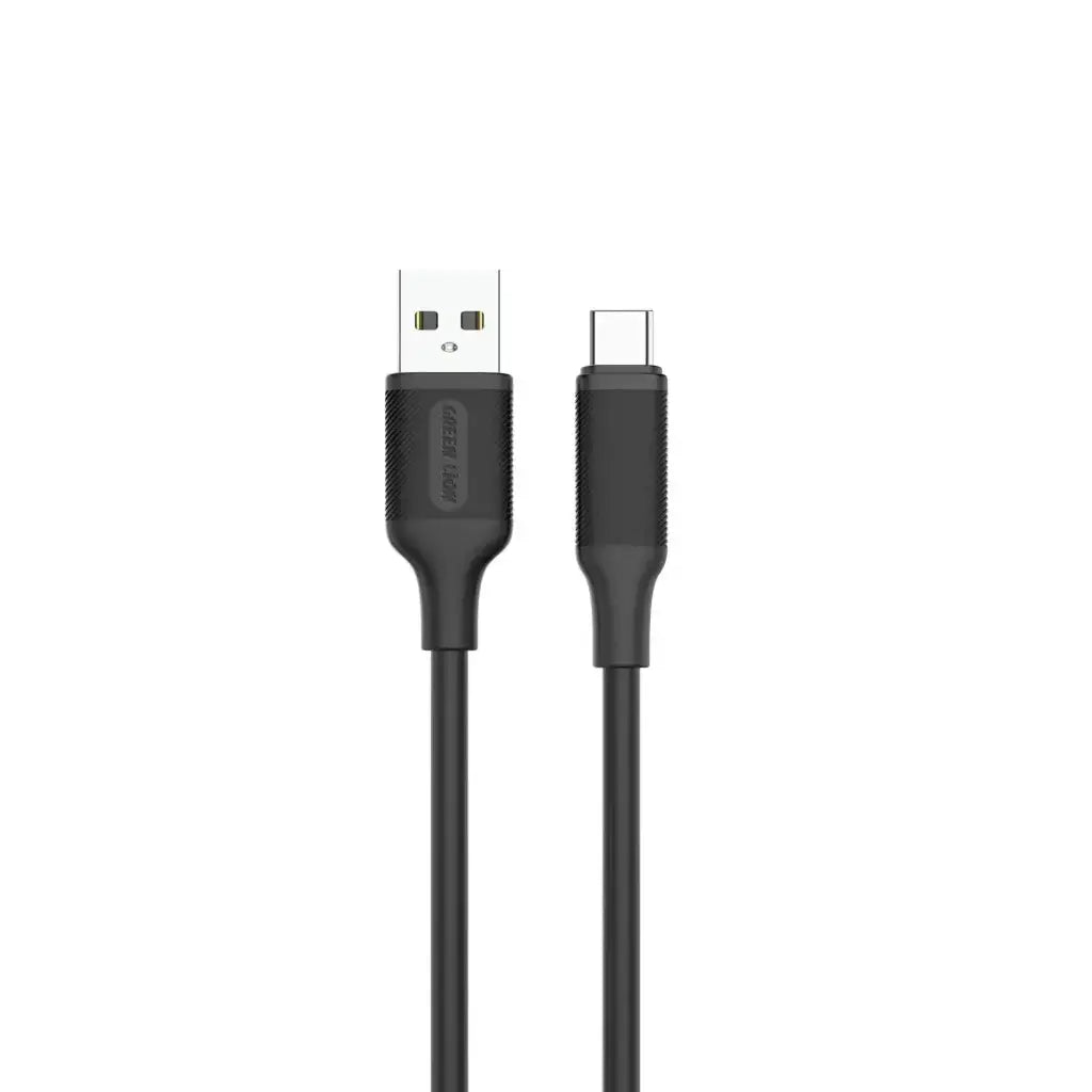 Green Lion Long USB-A to USB-C PVC Cable Doha Qatar