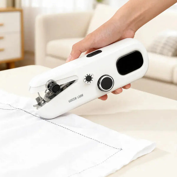 Green Lion Handheld Sewing Machine 2000mAh Scrollcart Qatar 