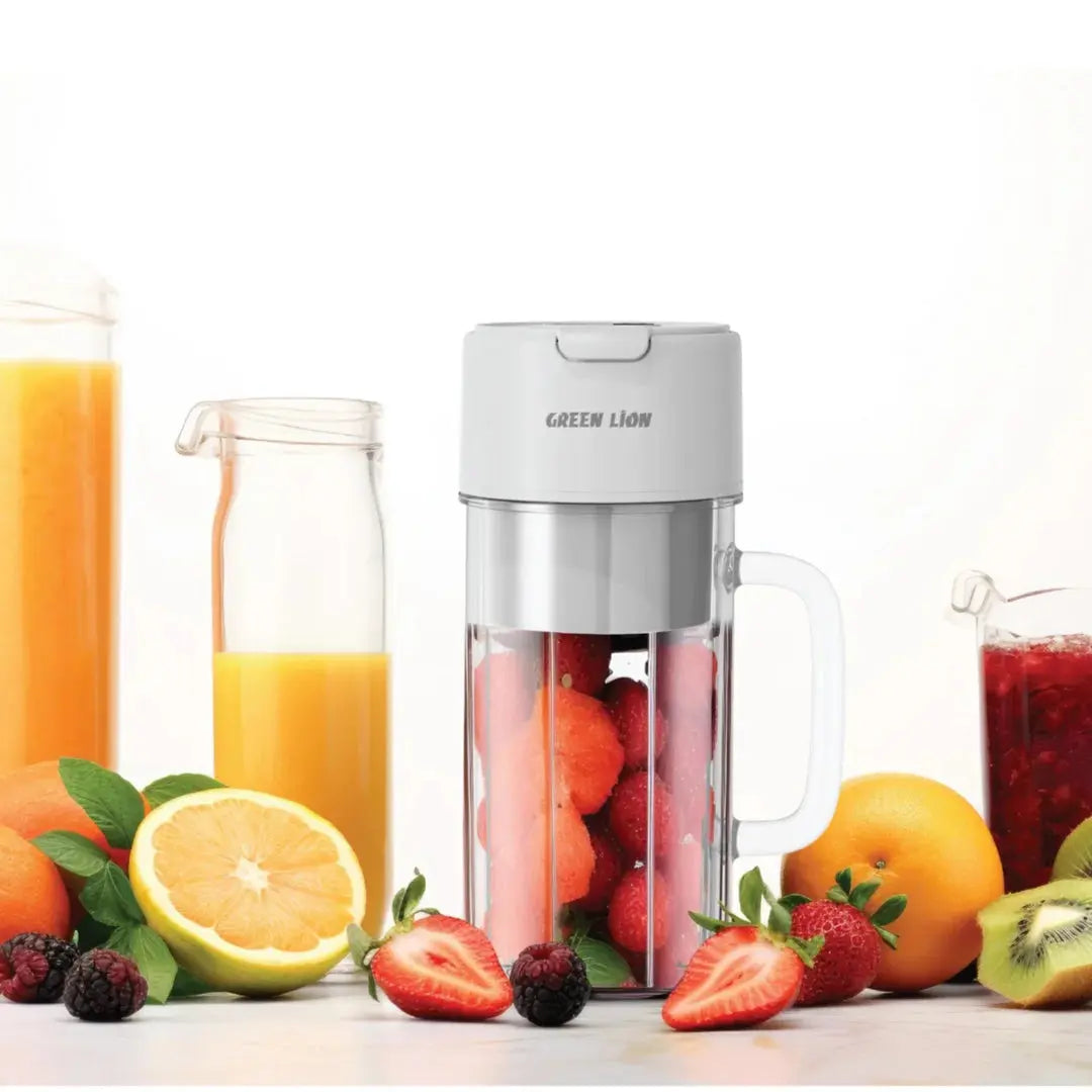 Green Lion Portable Blender Mug 2-400mL Scrollcart Qatar 