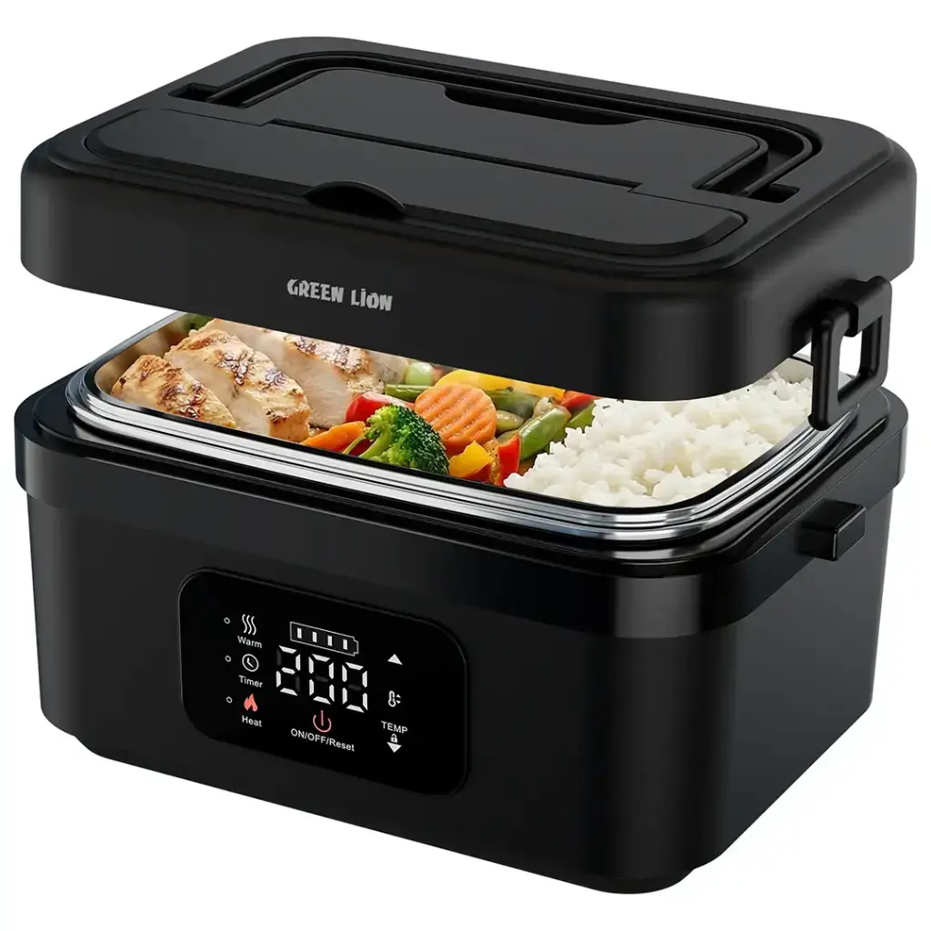 Green Lion Electric Lunch Box 1L USB Rechargeable Qatar