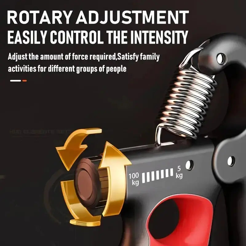 Green Lion Portable Hand Grip Strengthener with Counter (5–100kg / 11–220 lbs) Scrollcart Qatar 