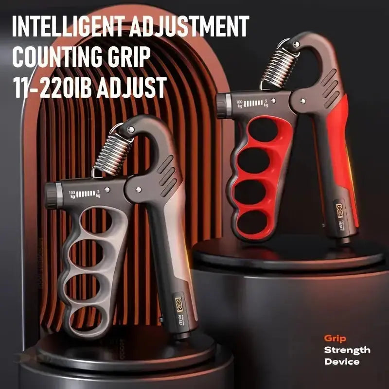 Green Lion Portable Hand Grip Strengthener with Counter (5–100kg / 11–220 lbs) Scrollcart Qatar 