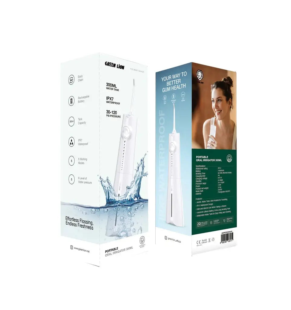 Green Lion Portable Oral Irrigator 300ML Price Doha Qatar