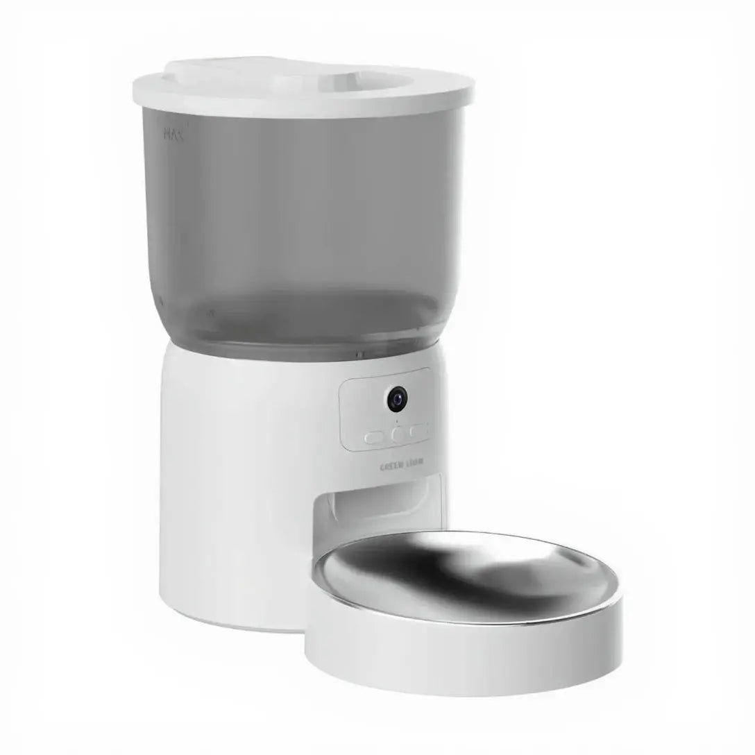 Green Lion Smart Pet Feeder with HD Camera & 3L Tank Scrollcart Qatar 