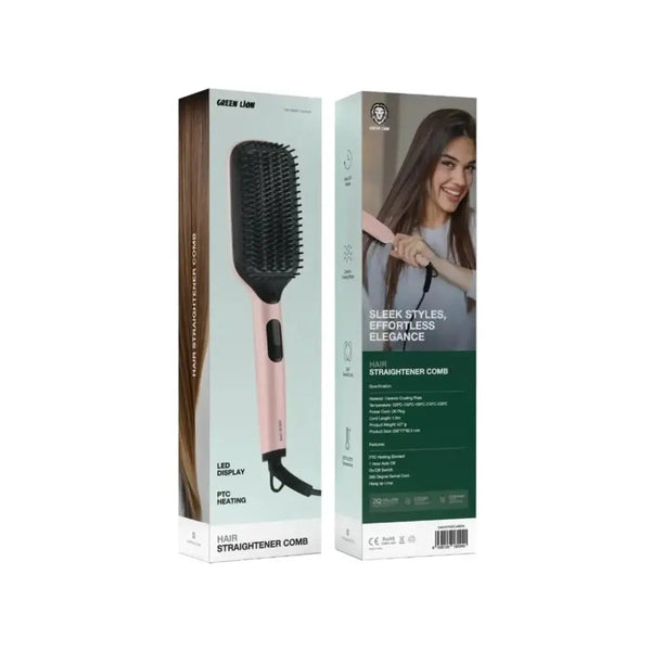 Green Lion Straightener Comb Ceramic Doha Qatar