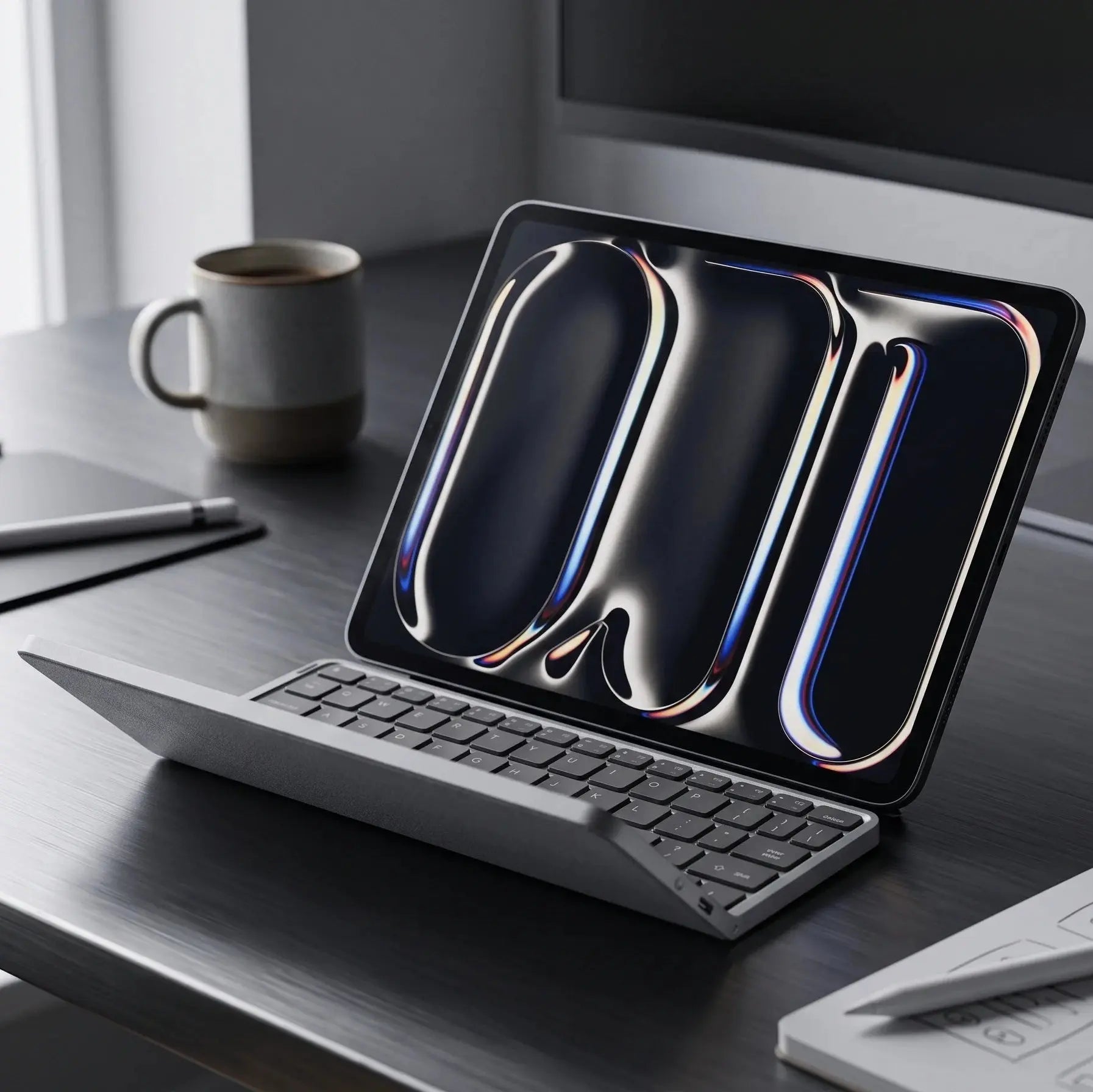 Green Lion Tectra Foldable Keyboard Case Grey Doha Qatar
