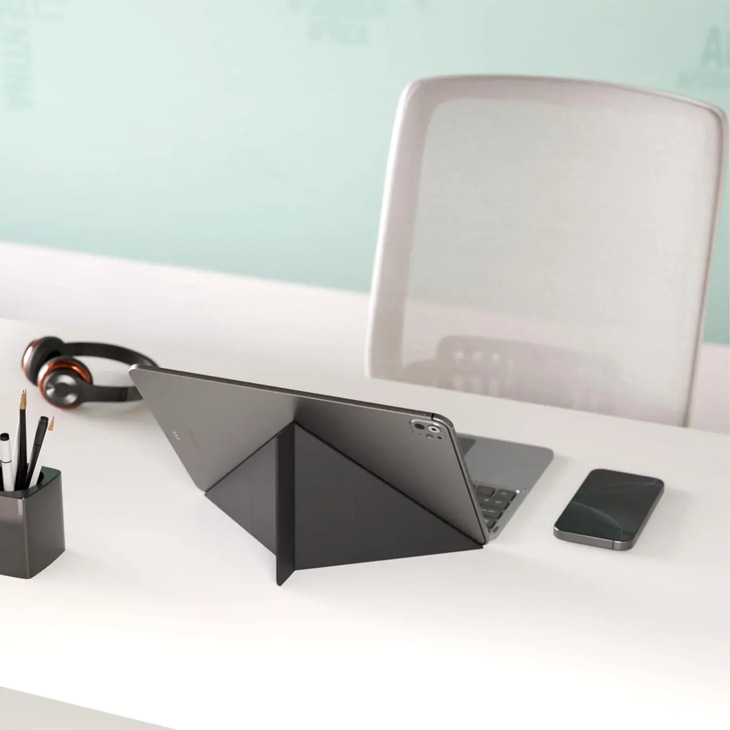 Green Lion Tectra Foldable Keyboard Case Grey Doha Qatar