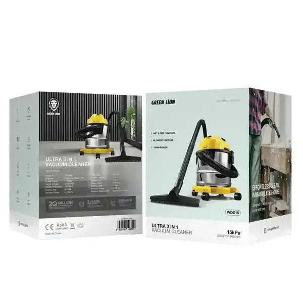 Green Lion Ultra 3-in-1 Vacuum Cleaner 12L Price Qatar