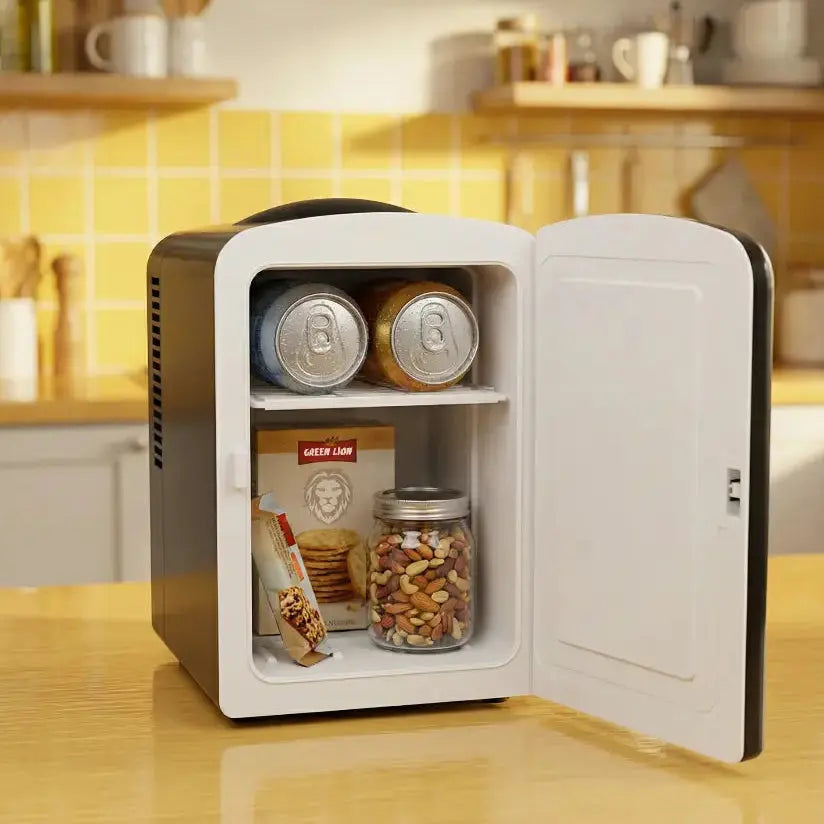 Green lion 4L Portable Mini Fridge with Cooling & Heating Modes Scrollcart Qatar 