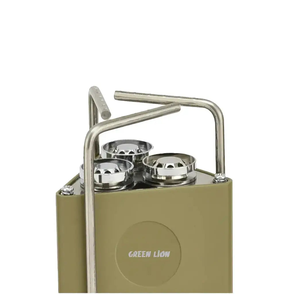 Green Lion 3-Burner Foldable Camping Stove - 8000W Butane Gas | Portable Outdoor Marhaba international 