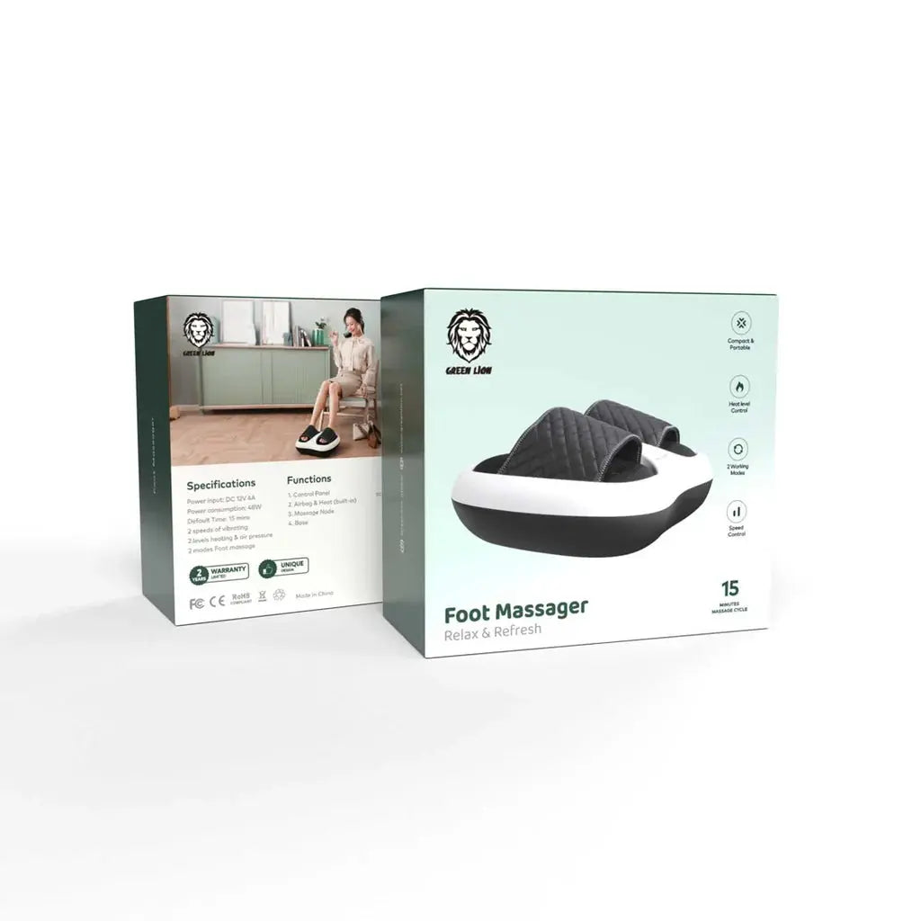 Green Lion Foot Massager for Home Relaxation Marhaba international 