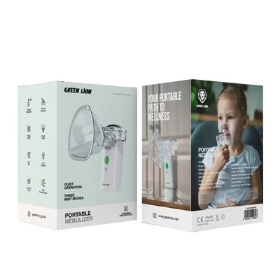 Green Lion Portable Nebulizer - White Marhaba international 