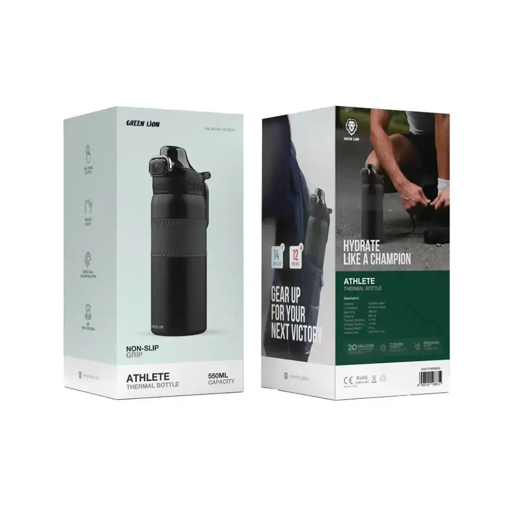 Green Lion Athlete Thermal Bottle-550mL Marhaba international 