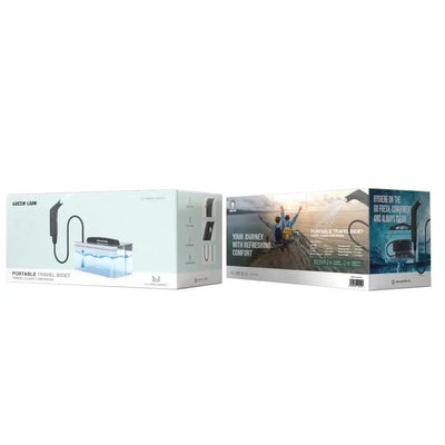 Green Lion Portable Travel Bidet | Rechargeable Handheld Hygiene Device with 2.3L Water Container Marhaba international 