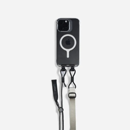 MOFT Snap Clear Case for iPhone 16 - Lanyard Compatible Alamat Qatar 