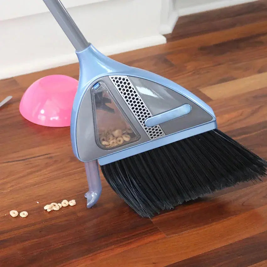 Cordless 2-in-1 Broom with Built-In Vacuum Cleaner Scrollcart Qatar 