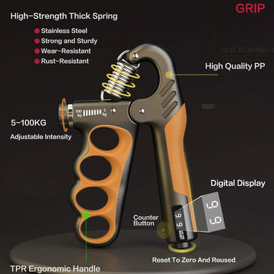  Hand Grip Strengthener | Grip & Forearm Trainer Doha Qatar