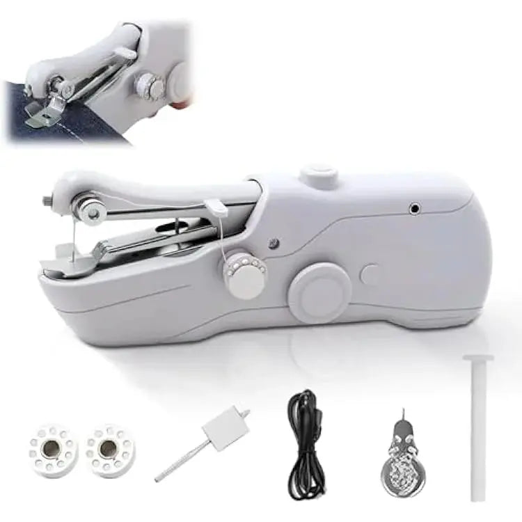 Handheld Cordless Electric Mini Sewing Machine Scrollcart Qatar 