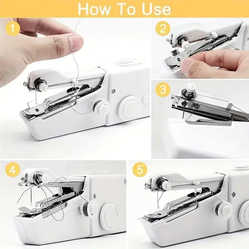 Handheld Cordless Electric Mini Sewing Machine Scrollcart Qatar 
