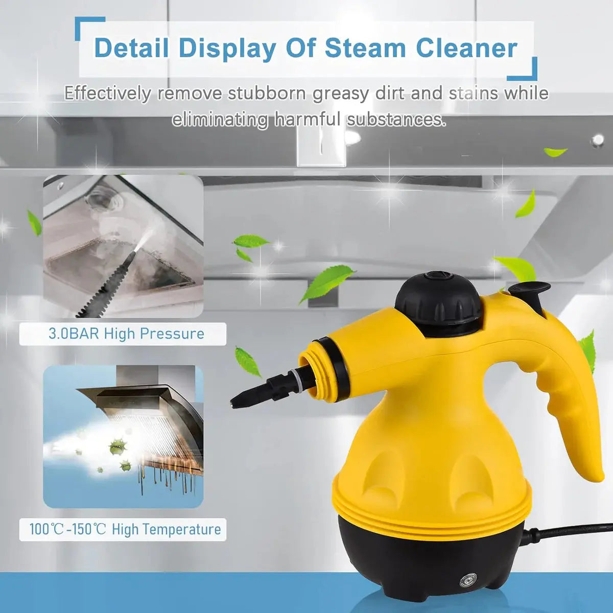 Handheld Pressurized Electric Steam Cleaner Scrollcart Qatar 