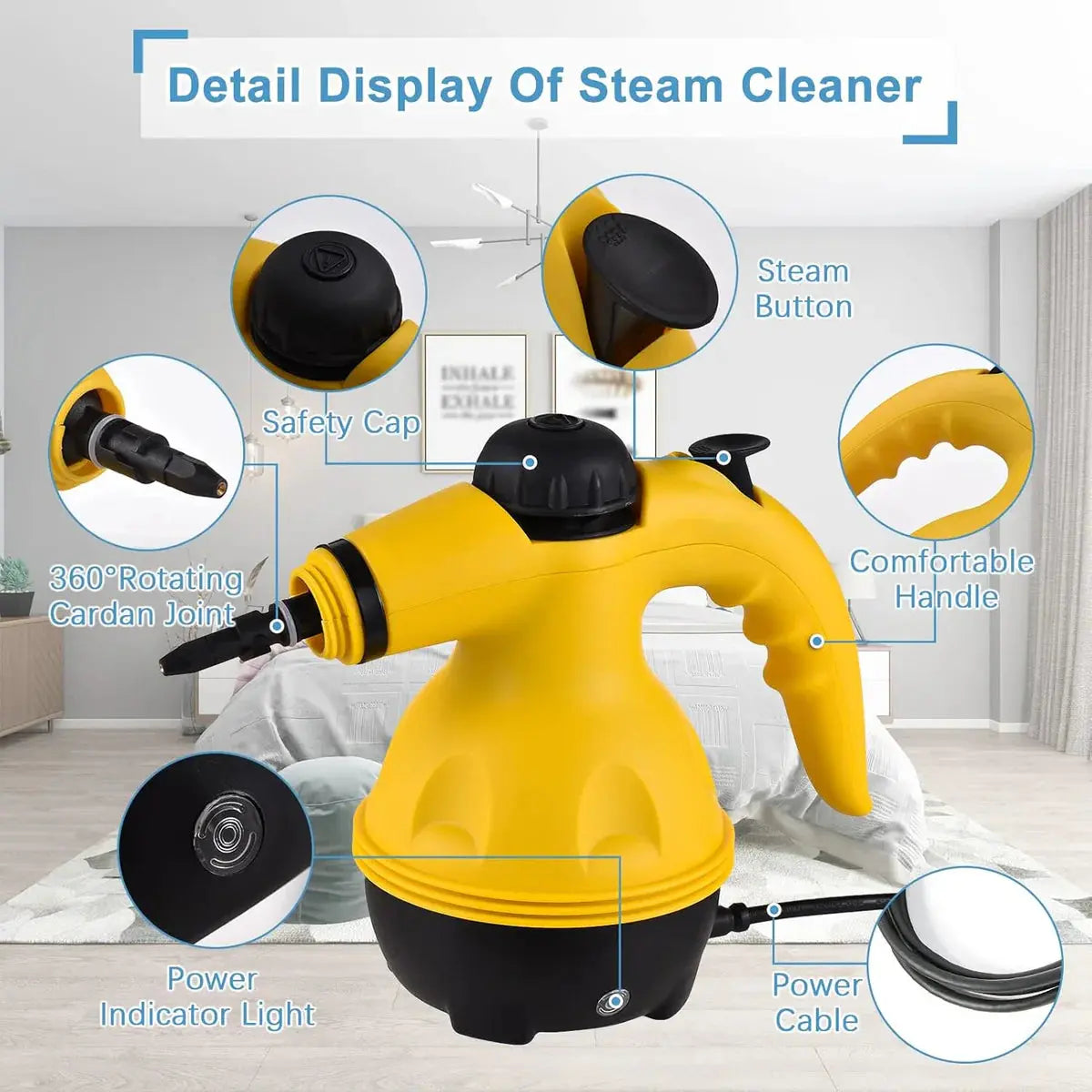 Handheld Pressurized Electric Steam Cleaner Scrollcart Qatar 