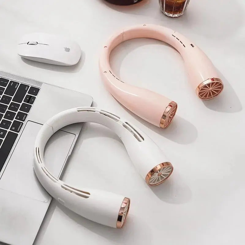 Hands-Free Bladeless Portable Folding Mini Neck Fan Qatar