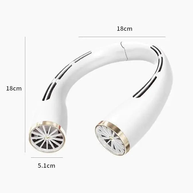 Hands-Free Bladeless Portable Folding Mini Neck Fan Qatar
