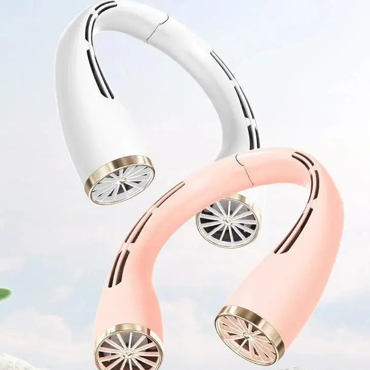 Hands-Free Bladeless Portable Folding Mini Neck Fan Qatar
