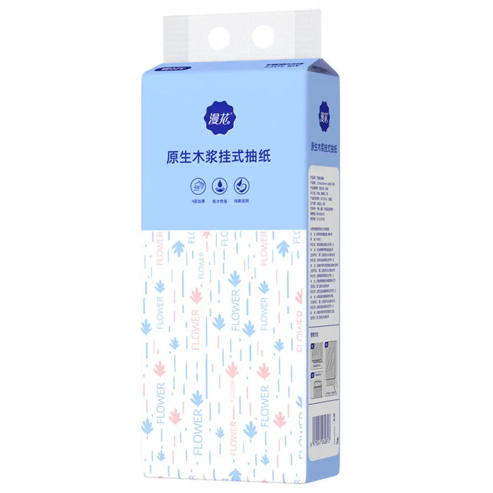 Hanging Tissue Paper - Soft Absorbent Facial Sheets Scrollcart Qatar 