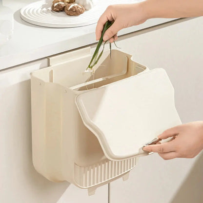  Hanging Foldable Kitchen Trash Bin Price Online Qatar