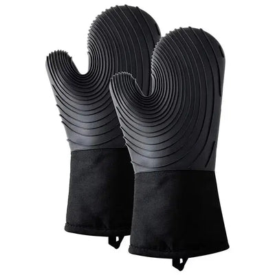 Heat-Resistant Silicone Oven Gloves Scrollcart Qatar 