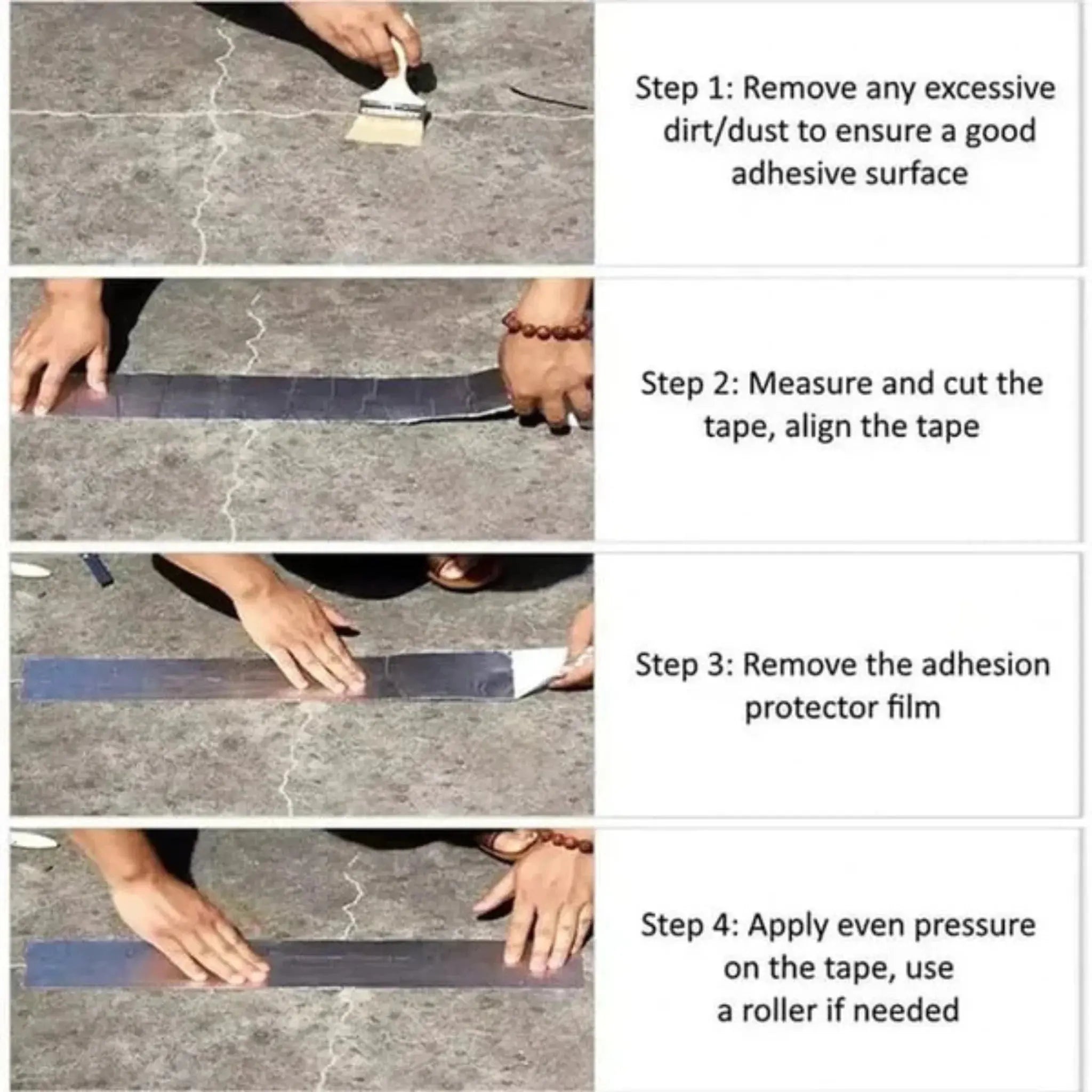 High Polymer Butyl Rubber Adhesive Leakproof Waterproofing Tape Scrollcart Qatar 