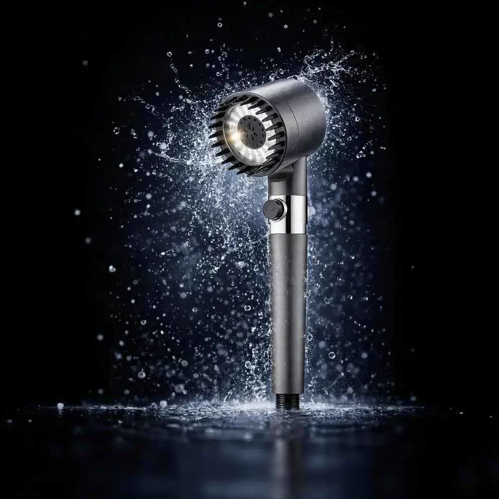 High Pressure Multifunctional Handheld Massage Shower Head with Hose Scrollcart Qatar 