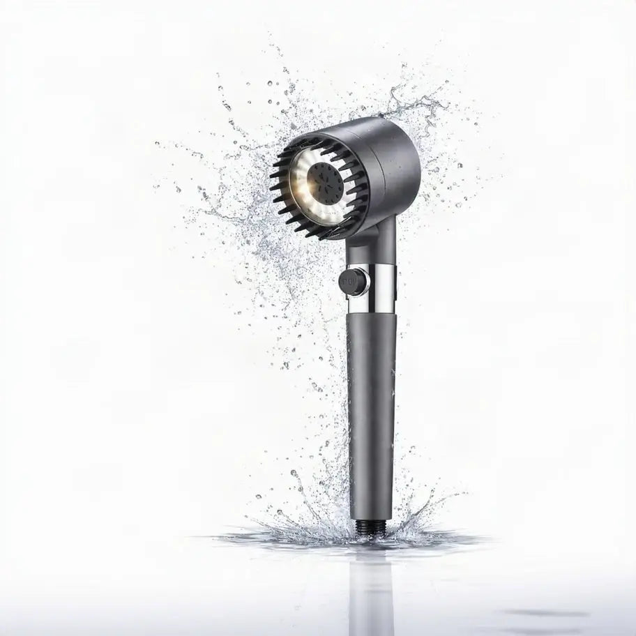 High Pressure Multifunctional Handheld Massage Shower Head with Hose Scrollcart Qatar 