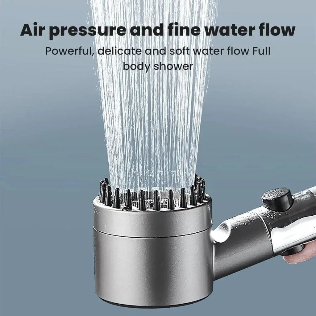 High Pressure Multifunctional Handheld Massage Shower Head with Hose Scrollcart Qatar 