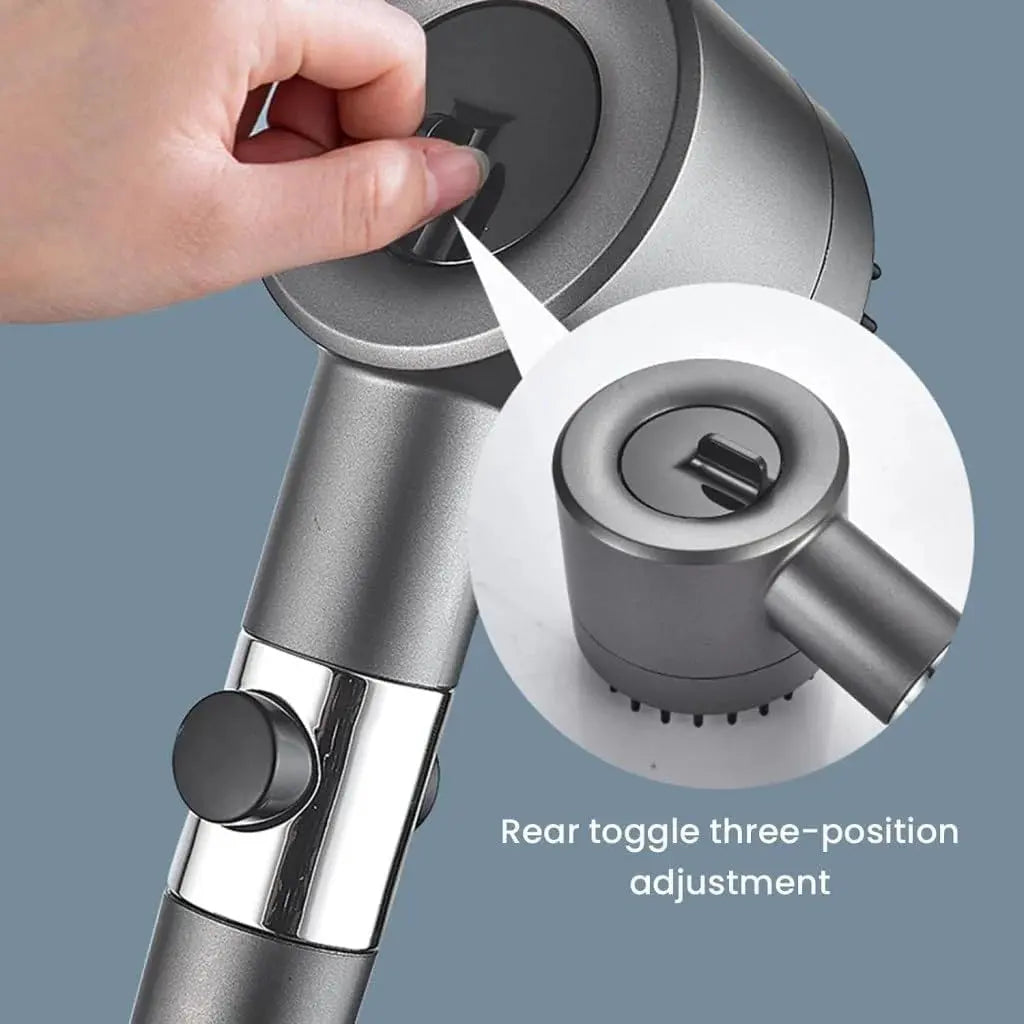 High Pressure Multifunctional Handheld Massage Shower Head with Hose Scrollcart Qatar 