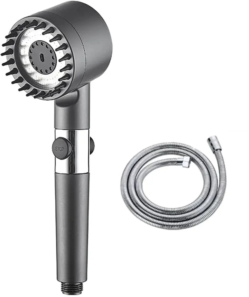 High Pressure Multifunctional Handheld Massage Shower Head with Hose Scrollcart Qatar 