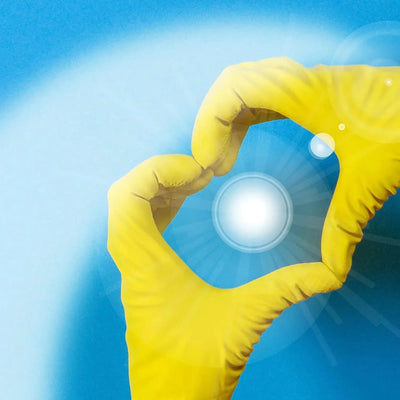 Housemind Latex Gloves 1+1 Free Yellow Price Doha Qatar