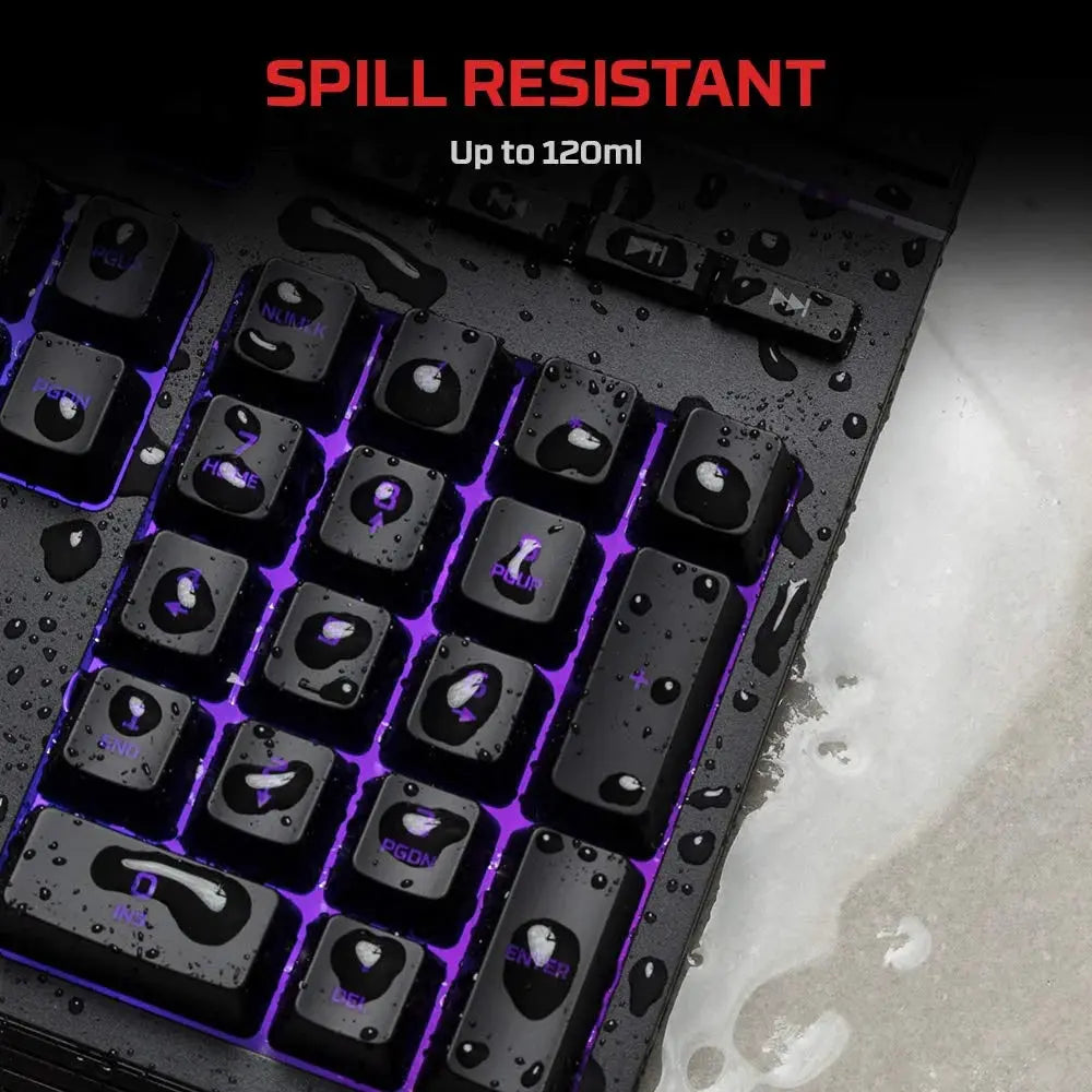 HyperX Alloy Core RGB Gaming Keyboard – Membrane, Black Scrollcart Qatar 