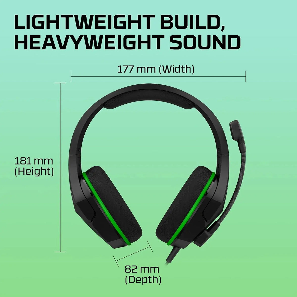 HyperX CloudX Stinger Core Wireless Gaming Headset for Xbox – 40mm, Black Scrollcart Qatar 