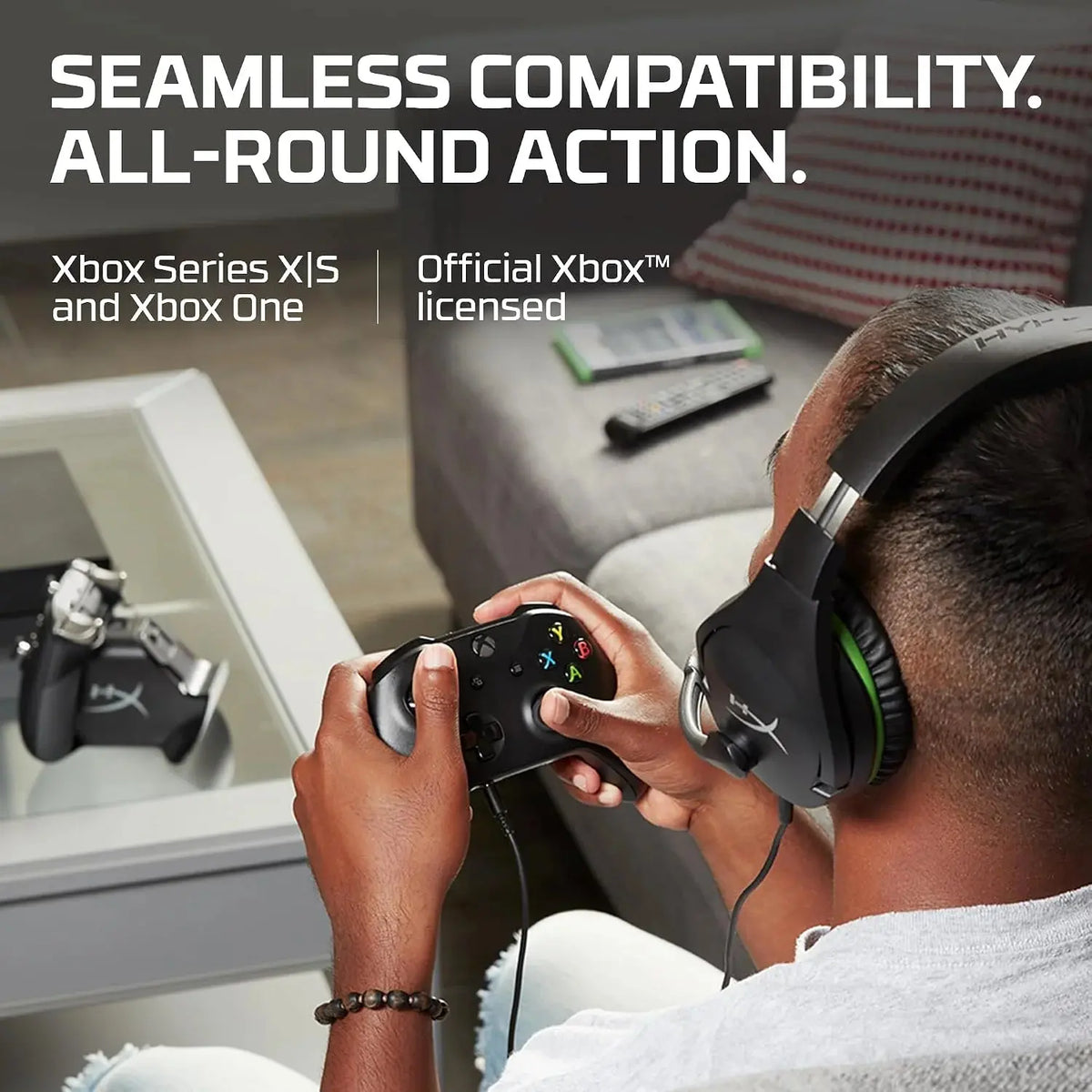 HyperX CloudX Stinger Core Wireless Gaming Headset for Xbox – 40mm, Black Scrollcart Qatar 