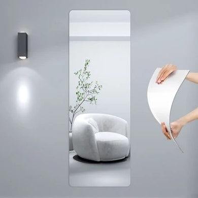 Self Adhesive Acrylic Mirror Wall Panel Plastic Flexible Mirror