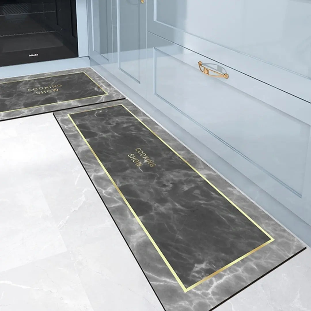 2 pcs Kitchen Floor Mats: Non-Slip, Super Absorbent, Quick-Dry - Scrollcart Qatar
