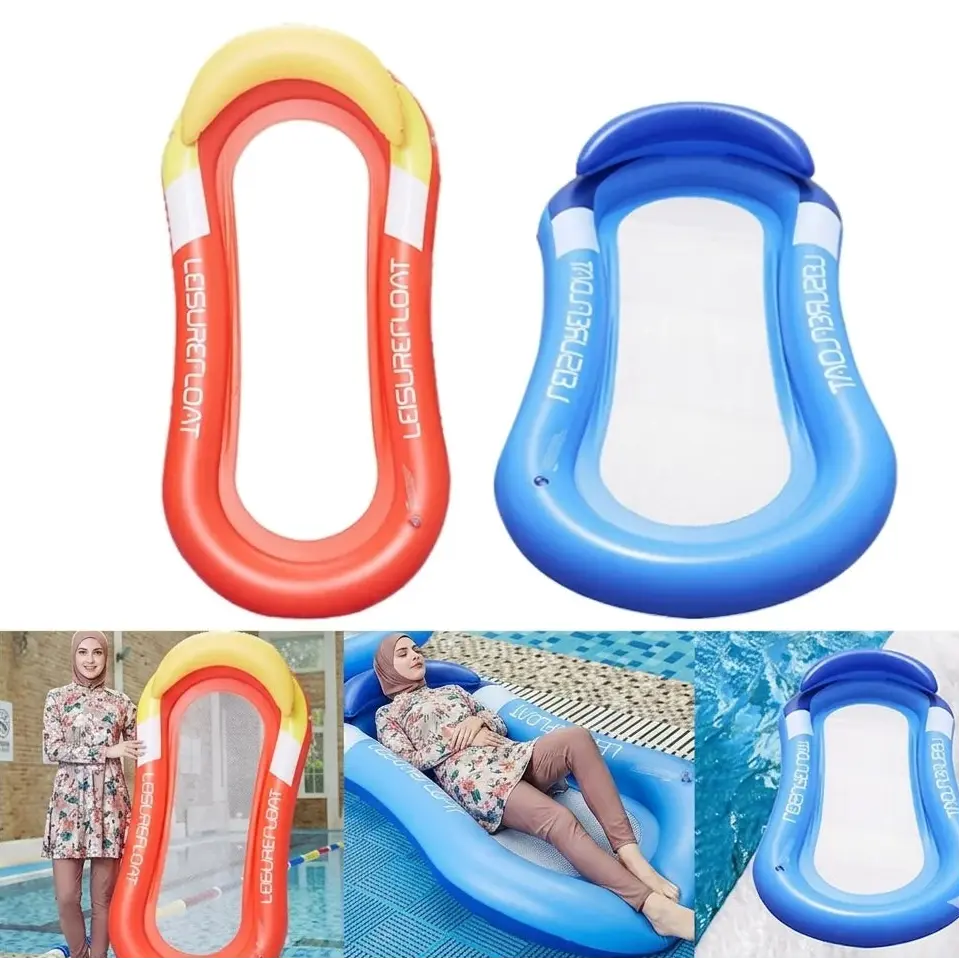 Inflatable Pool Float Chair with Mesh Seat Doha Qatar