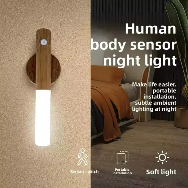 Intelligent Motion Sensor Night Light – Automatic Induction LED Light Scrollcart Qatar 