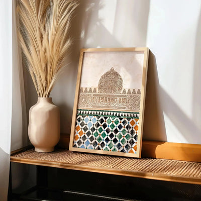 Islamic Art Wall Decor Alhambra Palace Print – Spain Granada Scrollcart Qatar 
