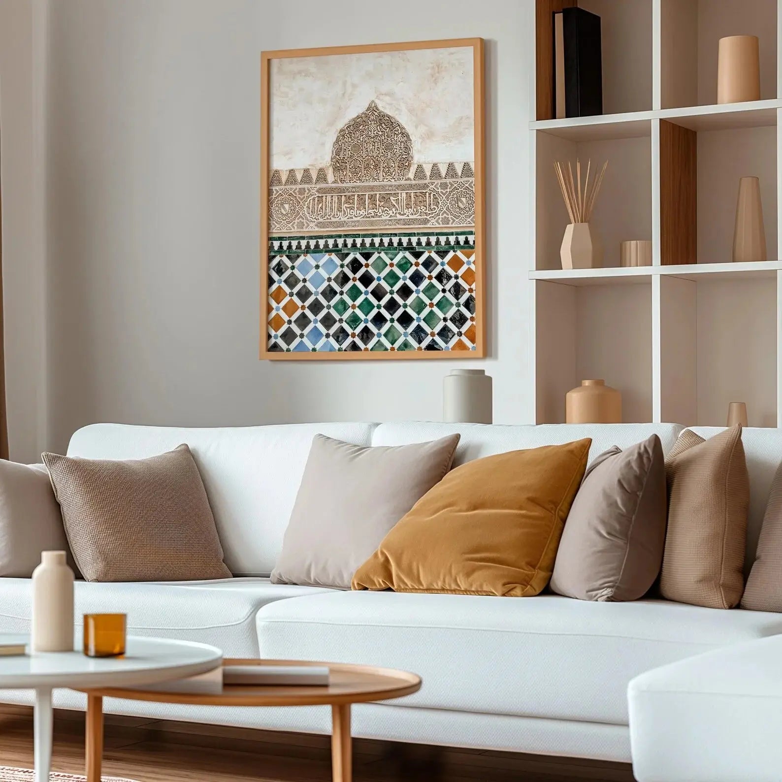 Islamic Art Wall Decor Alhambra Palace Print – Spain Granada Scrollcart Qatar 